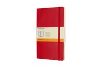 Notitieboek Moleskine large 130x210mm lijn soft cover scarlet red - thumbnail