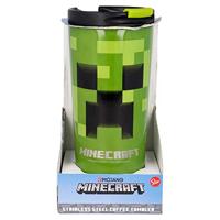 Minecraft Stainless Steel travel tumbler Creeper - thumbnail