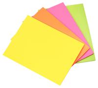 Info Notes IN-5779-39 Info Communicatiekaarten, 200x150mm, 4 X 50 Stuks, Geel, Oranje, Roze, Groen - thumbnail