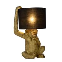 Lucide EXTRAVAGANZA CHIMP - Tafellamp - Ø 30 cm - 1xE14 - Zwart - thumbnail
