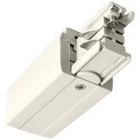 Deko Light 710009 D Line elektrischer Einspeiser links 230V-railsysteemcomponenten Stroomrail 3-fasig Wit - thumbnail