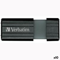 USB stick Verbatim Store'n'Go PinStripe Zwart 16 GB - thumbnail