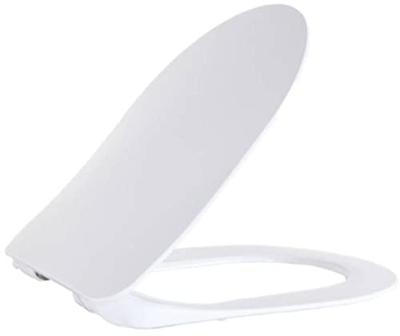Creavit Flat toiletbril softclose met inox scharnieren wit