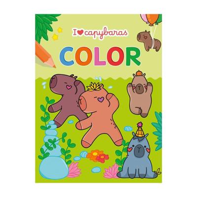 Capibara Kleurblok Capibara Kleurblok
