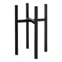 Mica Decorations Ascot Plantenstandaard XL - H49,5 cm - Zwart - thumbnail