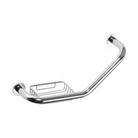 Handgreep Sapho X-Round 40 cm met Zeephouder Chroom - thumbnail