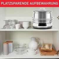 Tefal VC502D Convenient Series DeLuxe XL Stoomkoker Grijs - thumbnail