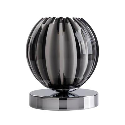 Searchlight TafellampClaw 14cm chroom met smoke glas - EU1811SM