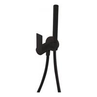 Inbouw Bidetmengkraan Tres Loft Colors 1-Hendel met Handdouche Mat Zwart - thumbnail