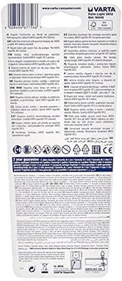 Varta 16645101421 VARTA Palm Light 3R12 met batt. Energielabel 2021 n.v.t. Varta 16645101421 VARTA Palm Light 3R12 met batt. Energielabel 2021 n.v.t.