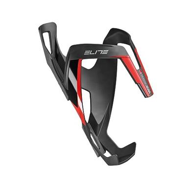 ELITE bidonhouder "vico carbon" bottle cage vico carbon matt/red