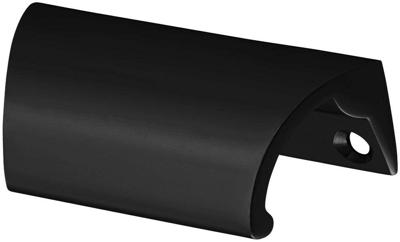 GREEP V. LA 70MM OPSCHR. MAT ZWART (4087) GREEP V. LA 70MM OPSCHR. MAT ZWART (4087)