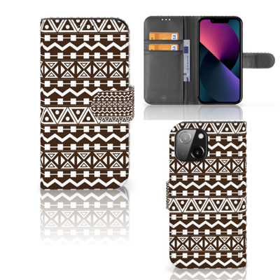 iPhone 13 Mini | Telefoon Hoesje | Aztec Brown