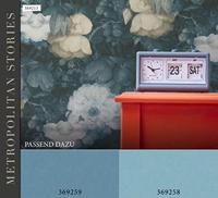 Livingwalls Metropolitan Stories blauw behang | 369259 - thumbnail