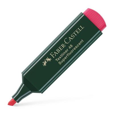 Faber Castell Markeerstift - neon 48 rood