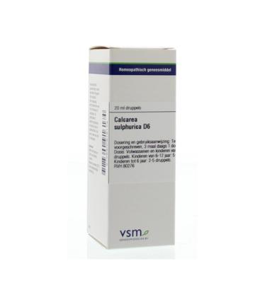 VSM Calcarea sulphurica D6 (20 ml)