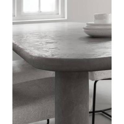 DTP Home Eettafel 'Clio' Betonlook, 260 x 100cm, kleur Grijs