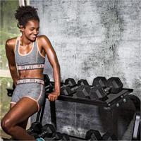 Dumbell hexagon 4 kg - thumbnail