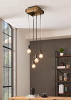 Eglo HanglampWootton met hout - 43591 - thumbnail