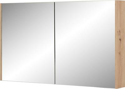 Saqu spiegelkast 120x14x70cm naturel eiken