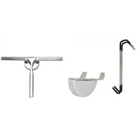 Douchewisser James 25cm RVS met Houder - thumbnail