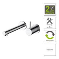 Wastafelmengkraan Aqua Splash Exclusive 18.5 cm 1-hendel Chroom Aqua Splash - thumbnail