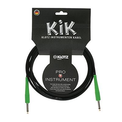 Klotz KIKC6.0PP4 jack 2p - jack 2p 6 meter instrumentenkabel