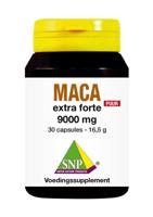 SNP Maca extra forte 9000mg puur 30 Vegetarische capsules - thumbnail