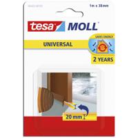 Tochtstrips tesamoll uni zelfkl deur 1mx38mm bruin - thumbnail