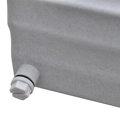 VidaXL Zwembad waterval fontein met led