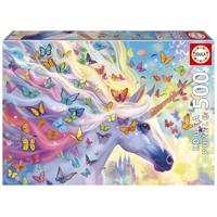 Puzzel Educa Rainbow Unicorn - thumbnail
