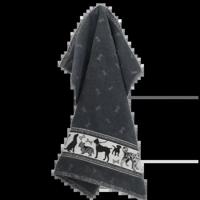 Bunzlau Castle Bunzlau Castle Dogs keukendoek 53x60 Anthracite - thumbnail