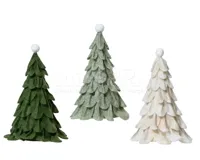 Kerstboompje Vilt 24cm Assorti 1st - thumbnail