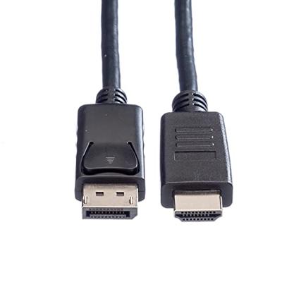 ROLINE DisplayPort Kabel DP - HDMI, M/M, zwart, 1 m
