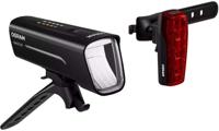 Osram Automotive RACE 80 SET Fietsverlichtingsset LED werkt op een accu Zwart - thumbnail