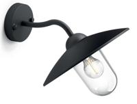 HAMMOCK-Wandlamp voor buiten Descendant Zwart L30cm Zwart Philips - thumbnail