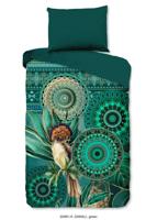 HIP Collectie Paradijsvogel Dekbedovertrek Groen-2-persoons (200 x 200/220 cm) - thumbnail