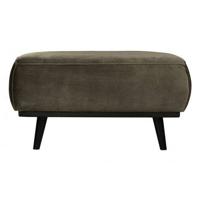 WOOOD Hocker 'Statement' Velvet, kleur Warm Groen - thumbnail