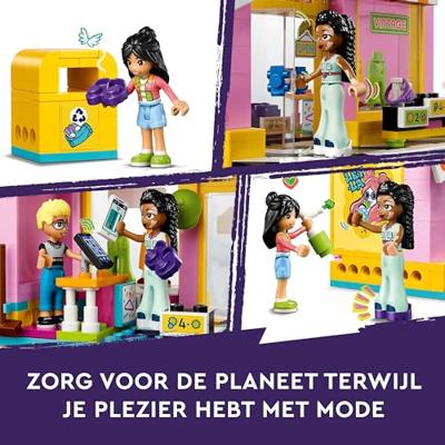 LEGO friends 42614 vintage kledingwinkel - thumbnail