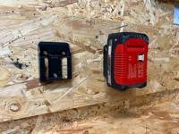 StealthMounts BM-EO18-BLK-6 Accuhouders voor Ozito/Einhell 18v | Zwart | 6 stuks - BM-EO18-BLK-6 - thumbnail