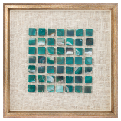 Schilderij Dani stone goud 50cm