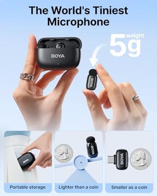 Boya Mini-14 Ultra-mini microfoon USB-C - thumbnail