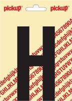 Plakletter Nobel Sticker zwarte letter H Pickup - Pickup - thumbnail