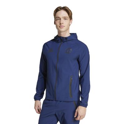 adidas Manchester United Vis Tech Vest 2024-2025 Blauw adidas Manchester United Vis Tech Vest 2024-2025 Blauw