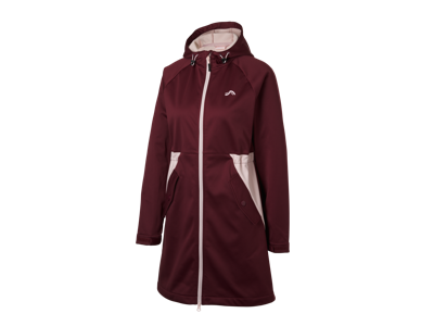 CRIVIT Dames softshell jas (Donkerrood, M (40/42))