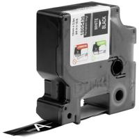 Labeltape DYMO IND RHINO 1805436 Vinyl Tapekleur: Zwart Tekstkleur:Wit 19 mm 5.5 m - thumbnail