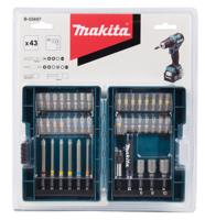 Makita Accessoires 43-delige schroefbitset in hoog kwalitatieve koffer - B-55697 - thumbnail