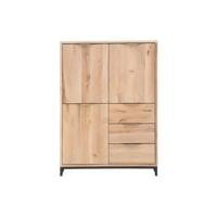 Goossens Opbergkast Max, 3 deuren 3 laden - thumbnail