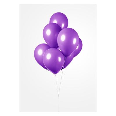 Globos Ballonnen paars 30cm, 10st.