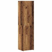 Hoge kast 2 pcs Oudhout 45 x 42,5 x 185 cm - thumbnail